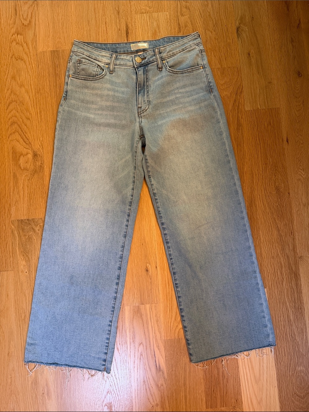Kut from the Kloth Light Wash Relaxed Straight Jeans